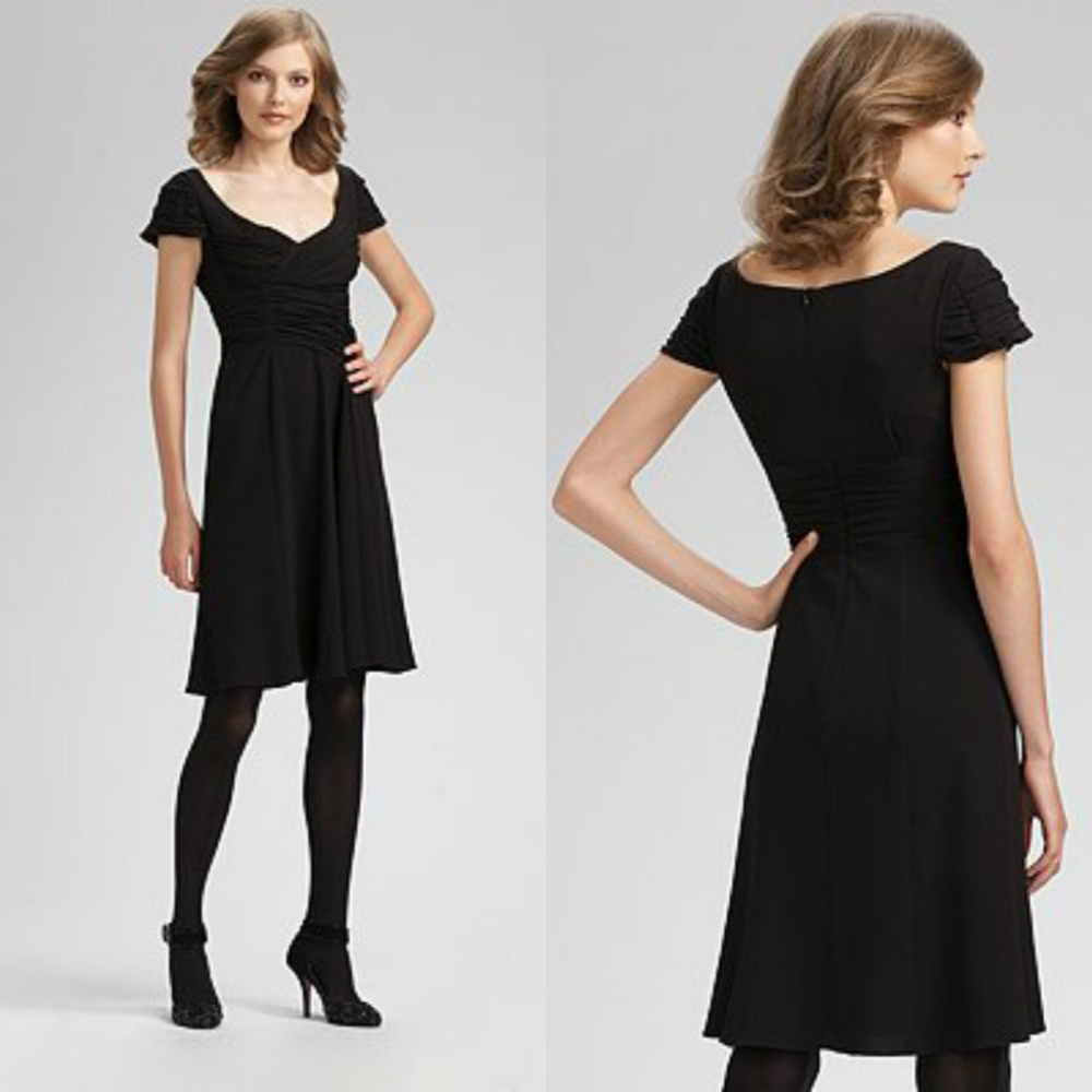 New Nanette Lepore Dress Ruched Holiday Size 10